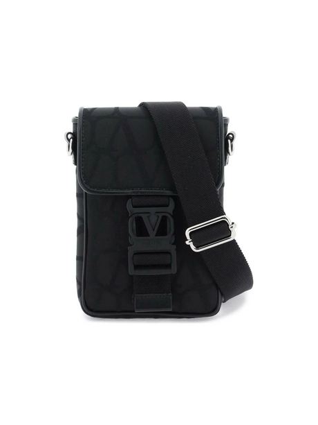 Black Iconographe Mini Crossbody Bag VALENTINO GARAVANI JOHN JULIA.