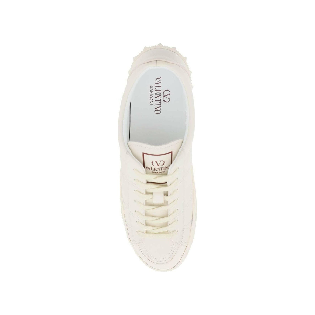 Ivory Cityplanet Calfskin Sneakers VALENTINO GARAVANI JOHN JULIA.