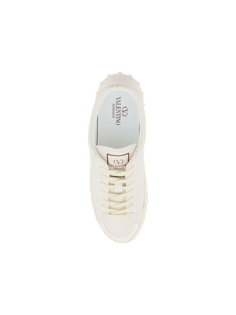 Ivory Cityplanet Calfskin Sneakers VALENTINO GARAVANI JOHN JULIA.