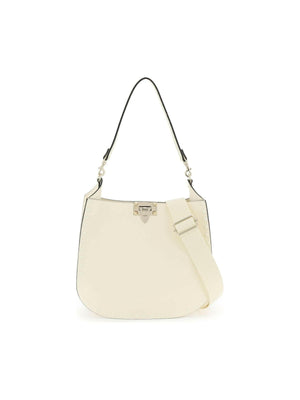 Ivory Rockstud Hobo Bag VALENTINO GARAVANI JOHN JULIA.