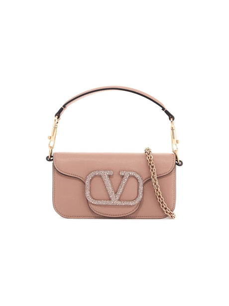 VALENTINO GARAVANI-Jewel Logo Small Locò Shoulder Bag -JOHN JULIA.