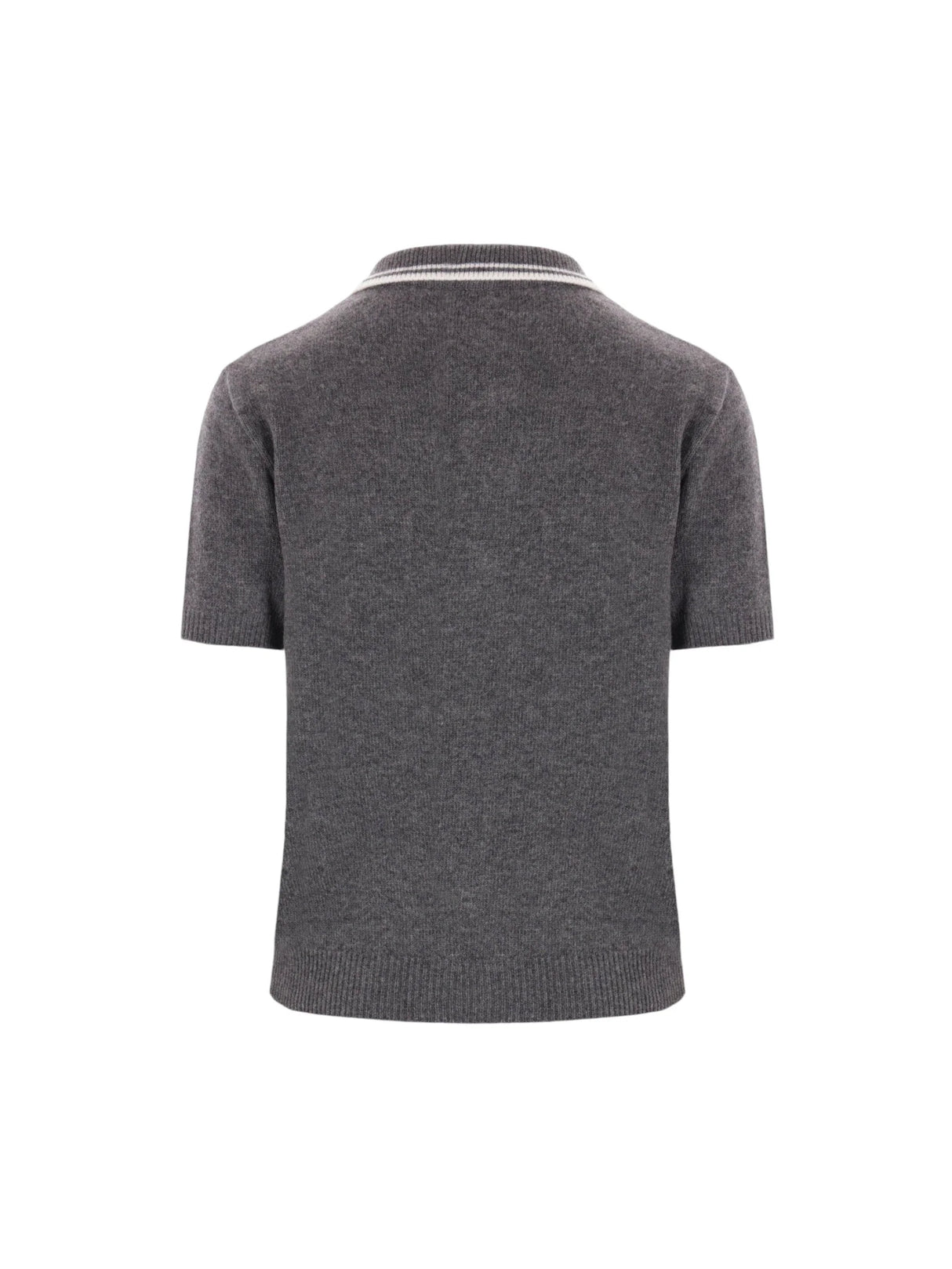 VALENTINO GARAVANI-Knit Polo Shirt-JOHN JULIA