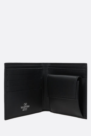 Vltn Smooth Leather Billfold Wallet