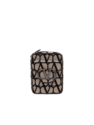 VALENTINO GARAVANI-Locò Mini Toile Iconographe Crossbody Bag-JOHN JULIA