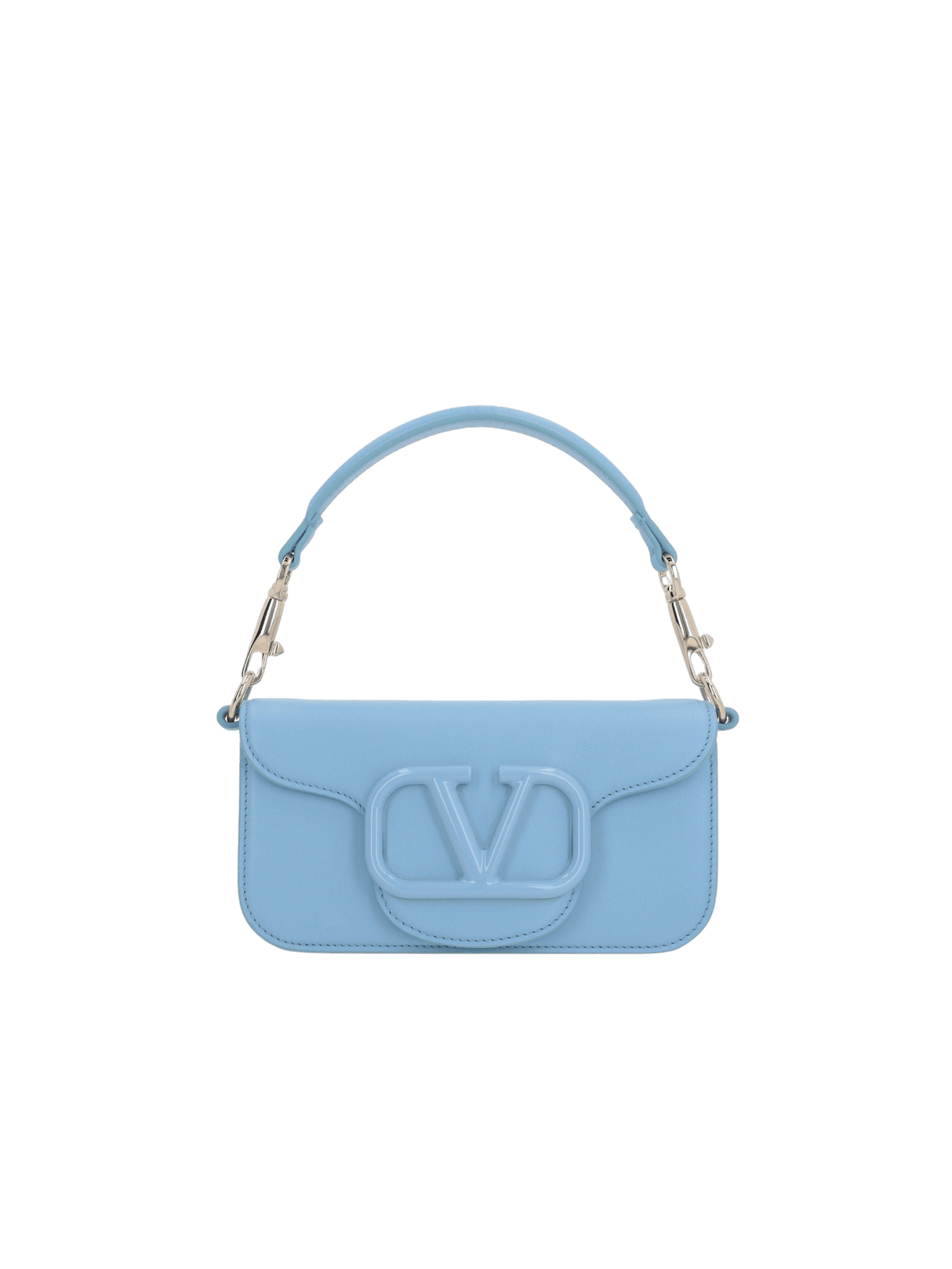 Locò Small Smooth Leather Handbag-VALENTINO GARAVANI-JOHN JULIA