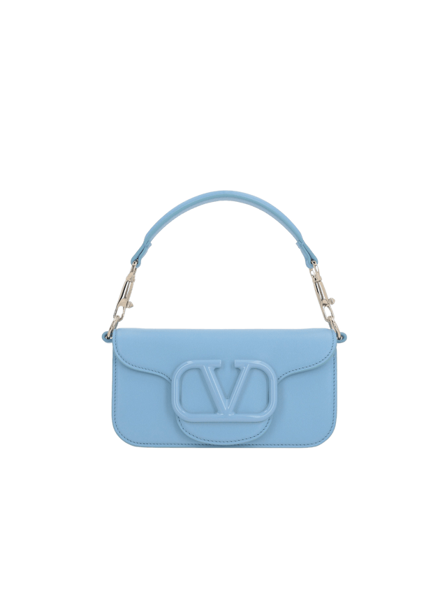 Locò Small Smooth Leather Handbag-VALENTINO GARAVANI-JOHN JULIA