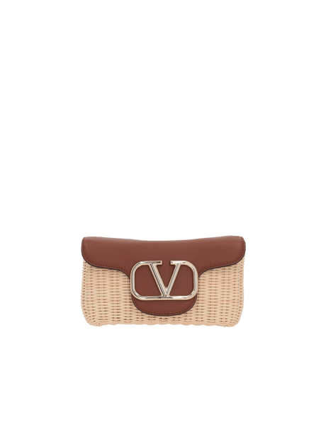 Locò Small Wicker Crossbody Bag-VALENTINO GARAVANI-JOHN JULIA