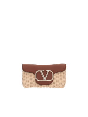 Locò Small Wicker Crossbody Bag-VALENTINO GARAVANI-JOHN JULIA