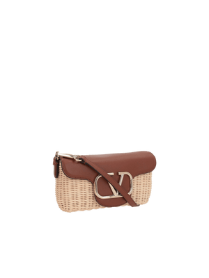 Locò Small Wicker Crossbody Bag-VALENTINO GARAVANI-JOHN JULIA