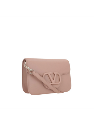 Locò Smooth Leather Shoulder Bag-VALENTINO GARAVANI-JOHN JULIA