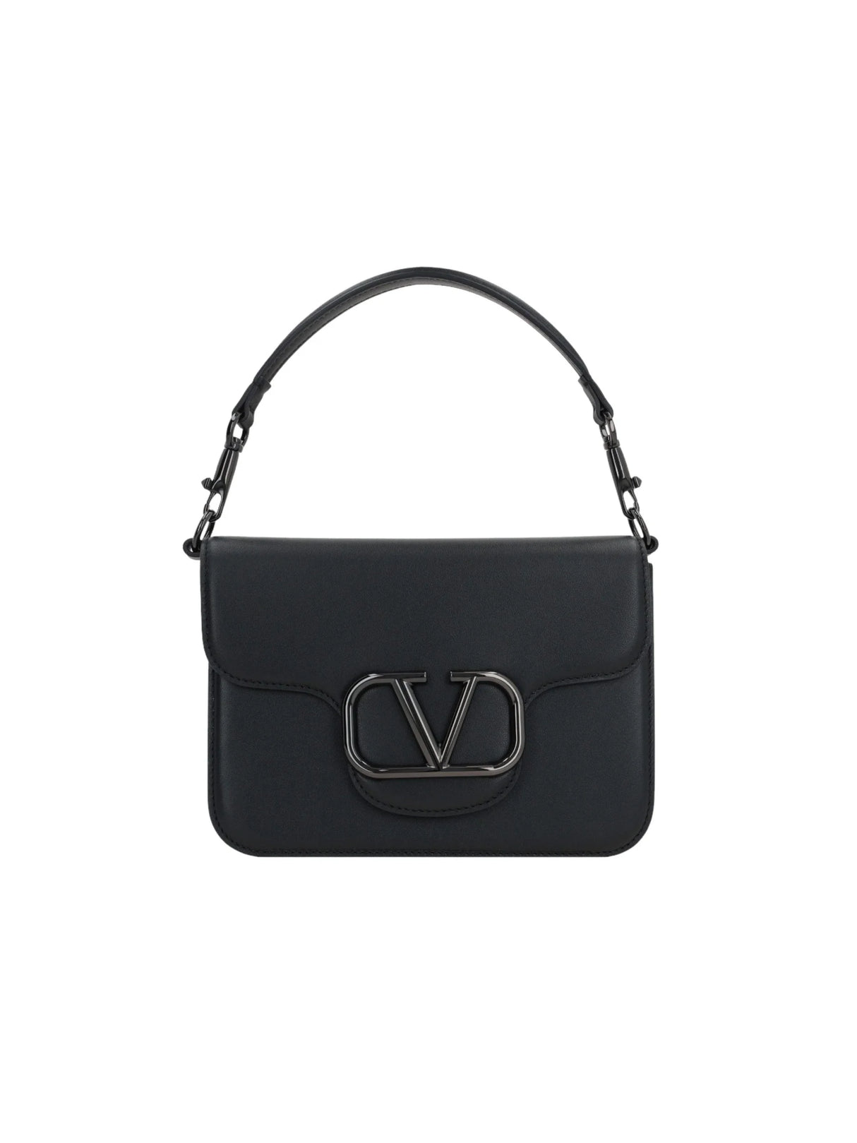 Locò Smooth Leather Shoulder Bag-VALENTINO GARAVANI-JOHN JULIA