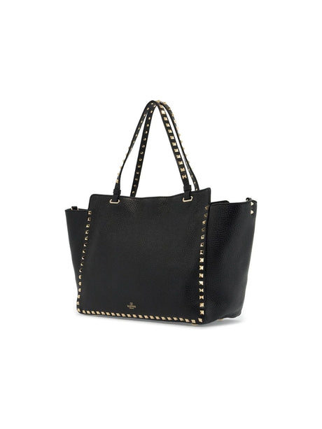 Rockstud Leather Handbag-Valentino Garavani-JOHN JULIA