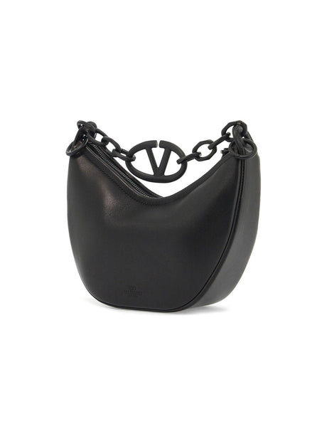 Mini Vlogo Moon Hobo Bag In