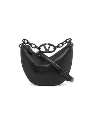 Mini Vlogo Moon Hobo Bag In