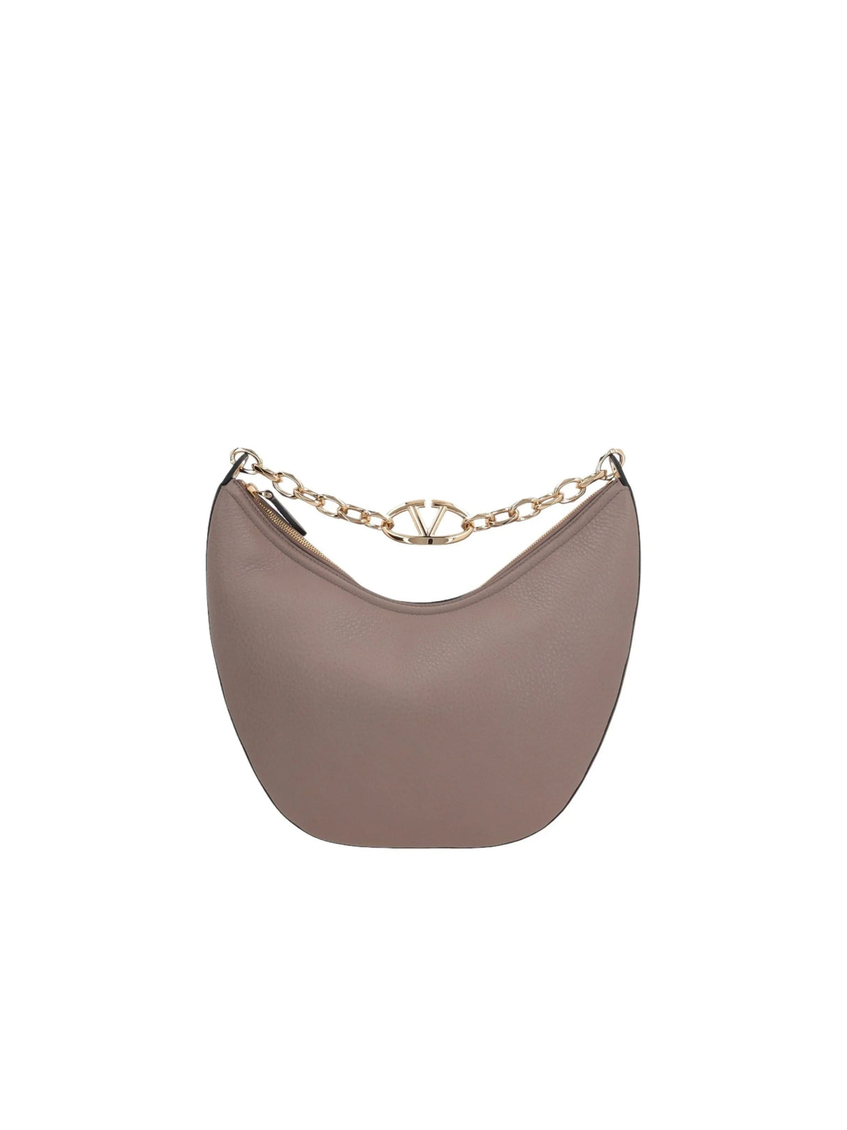 Moon Medium Grainy Leather Hobo Bag-VALENTINO GARAVANI-JOHN JULIA