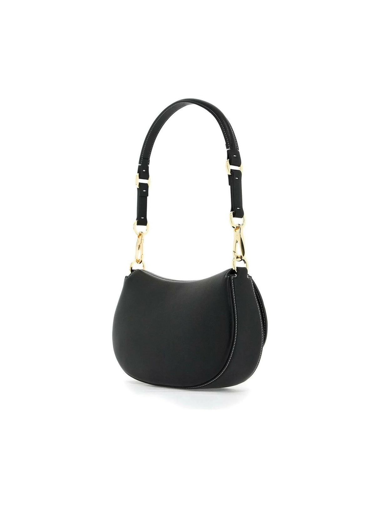 Nappa Calfskin Small Ohval Shoulder Bag.