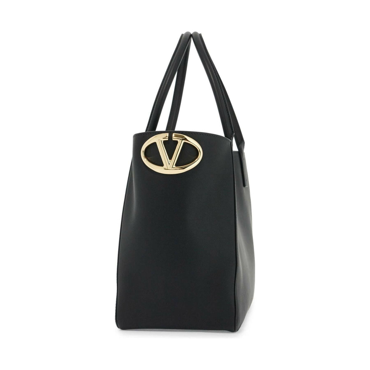 Nappa Calfskin VLogo Side Shopping Bag.