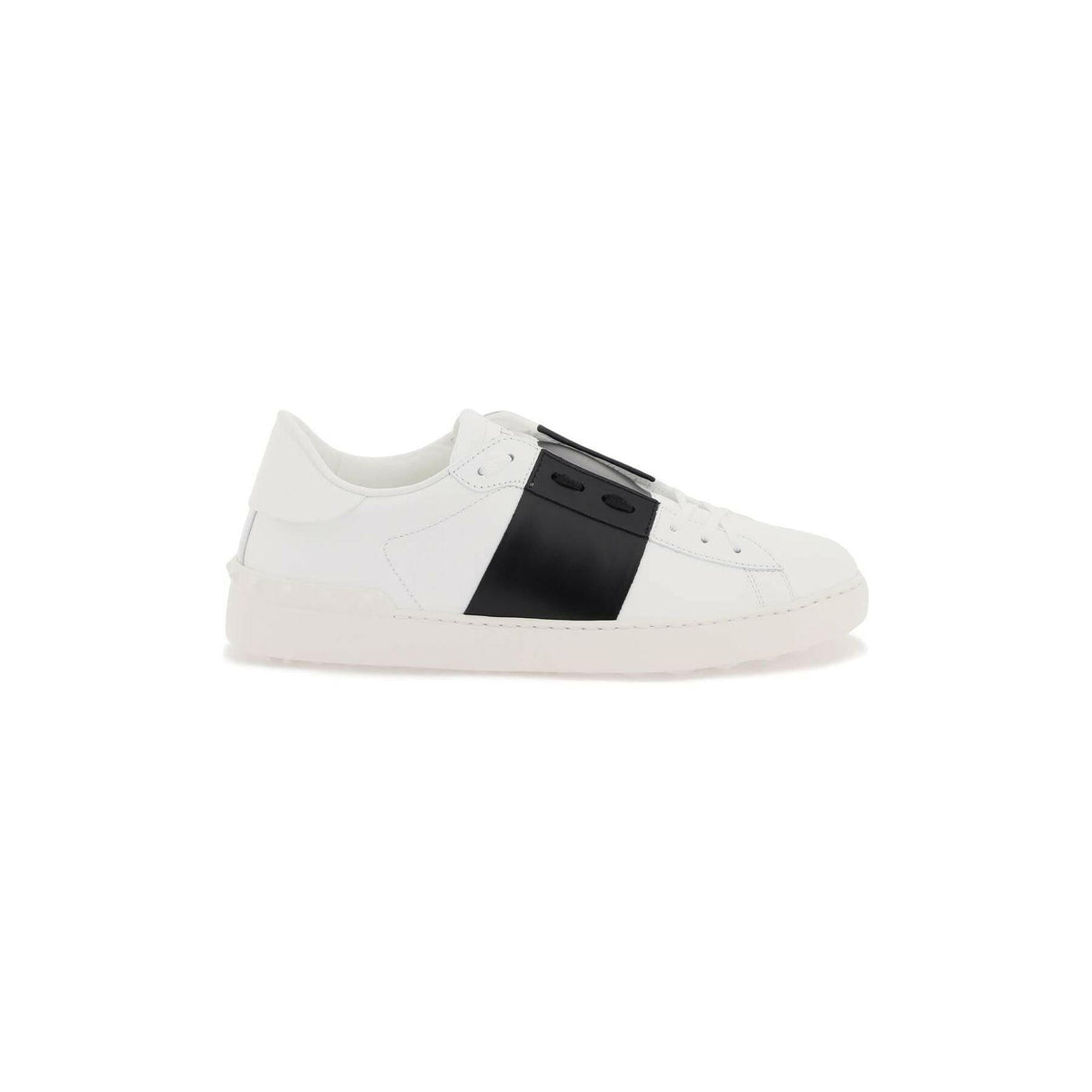 Open Calfskin Sneakers.