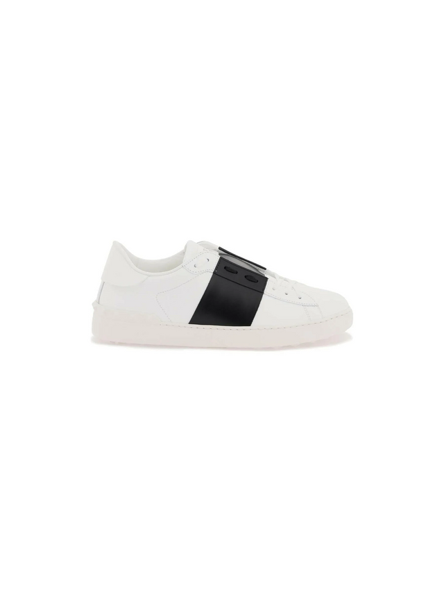 Open Calfskin Sneakers.