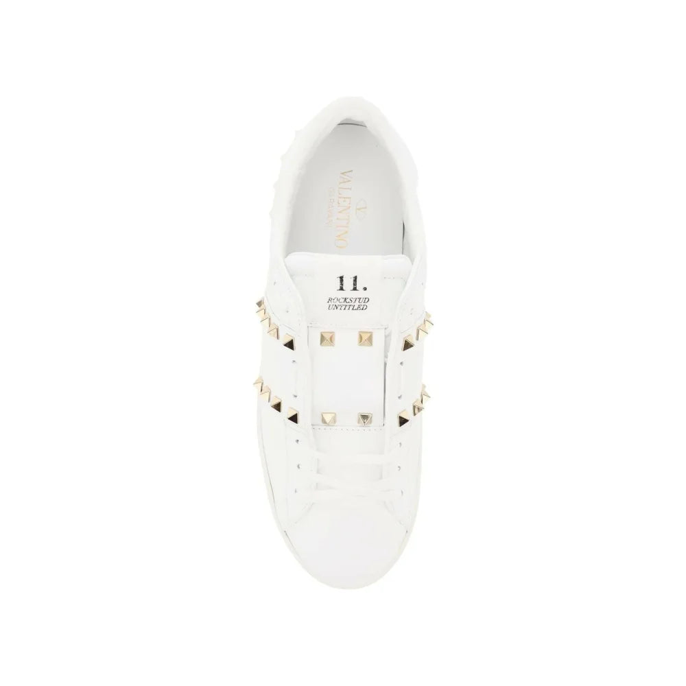 Open Rockstud Untitled Sneaker VALENTINO GARAVANI JOHN JULIA.