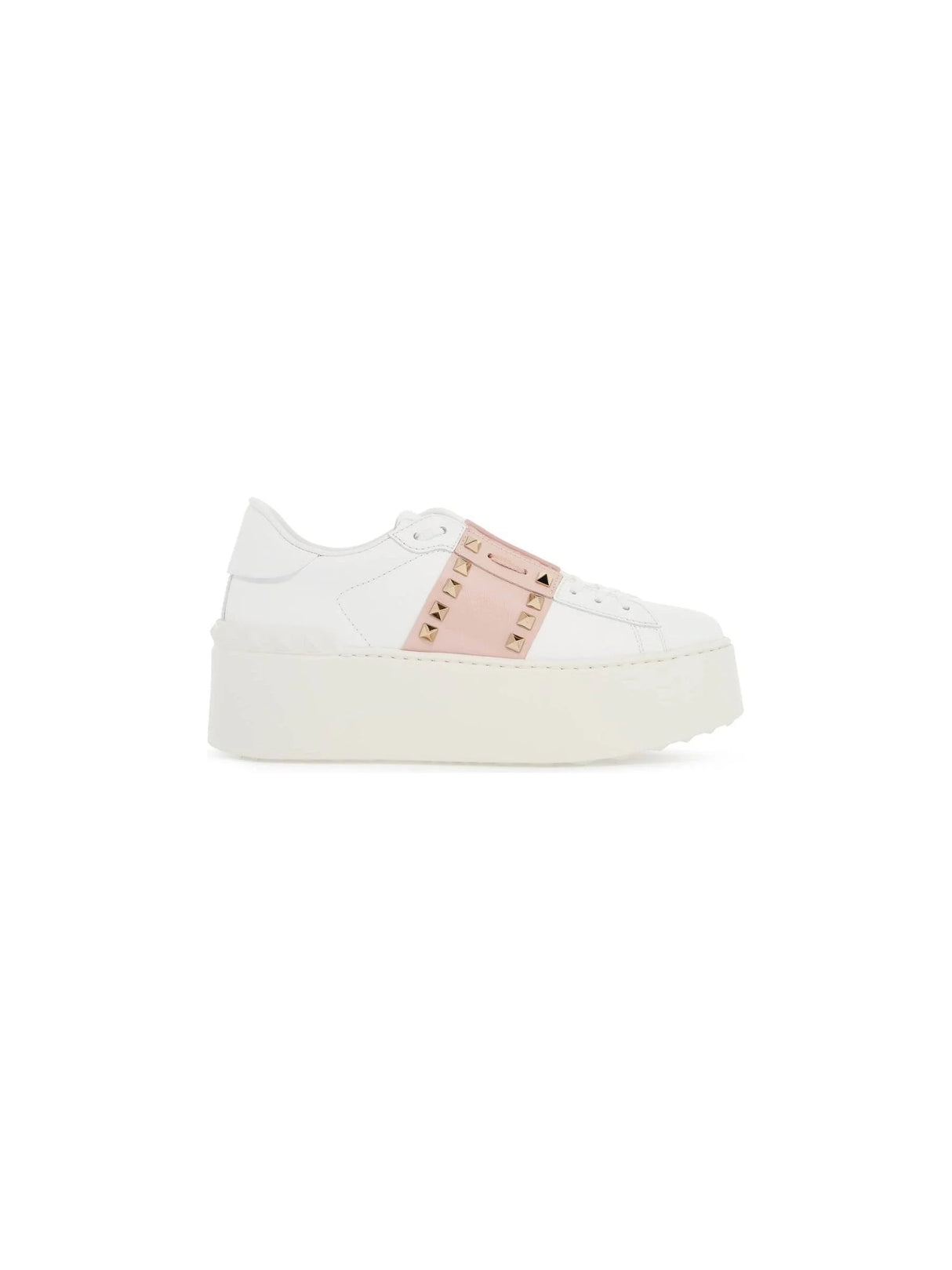 VALENTINO GARAVANI-Open Rockstud Untitled Sneakers -JOHN JULIA.