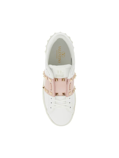 VALENTINO GARAVANI-Open Rockstud Untitled Sneakers -JOHN JULIA.