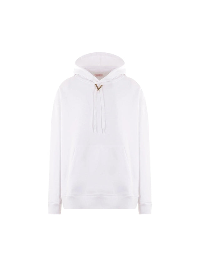 Oversize Fleece Hoodie-VALENTINO GARAVANI-JOHN JULIA