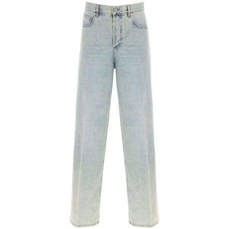 Oversized Jeans With V Detail VALENTINO GARAVANI JOHN JULIA.