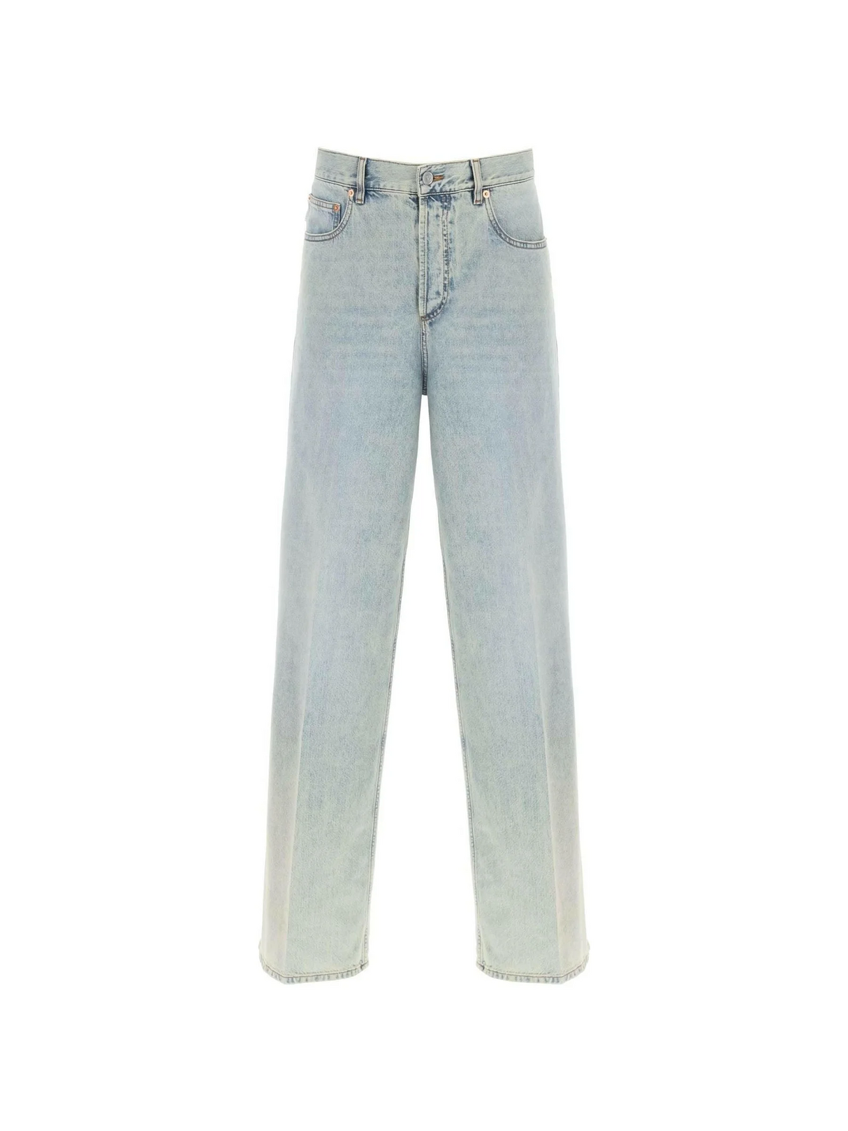 Oversized Jeans With V Detail VALENTINO GARAVANI JOHN JULIA.