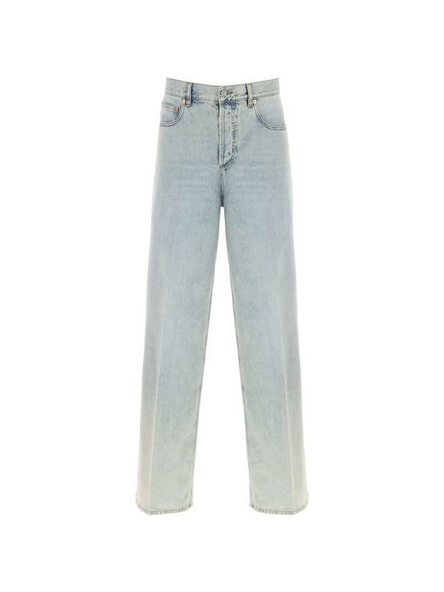 Oversized Jeans With V Detail VALENTINO GARAVANI JOHN JULIA.