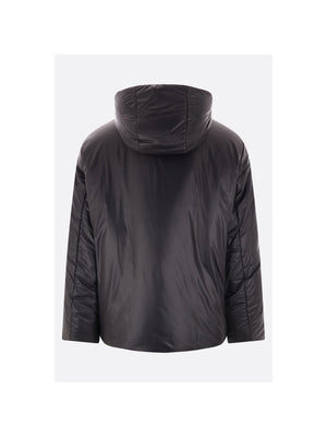 Padded Nylon Jacket With V Detail-VALENTINO GARAVANI-JOHN JULIA