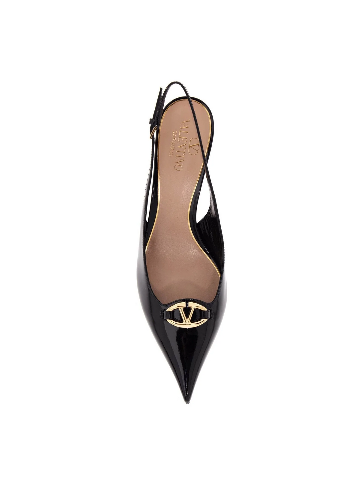 VALENTINO GARAVANI-Patent Leather Bold Edition VLogo Pumps -JOHN JULIA.