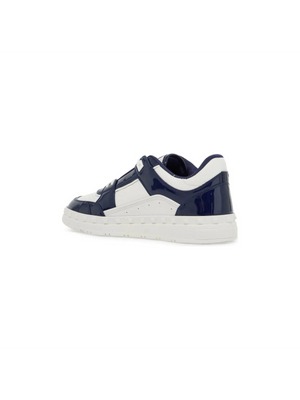 Patent Leather Freedots Low Top Sneakers.