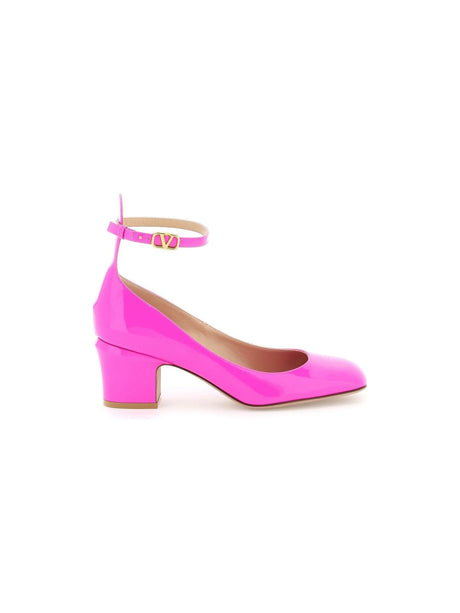 VALENTINO GARAVANI-Pink Pp Tan Go Pumps -JOHN JULIA.