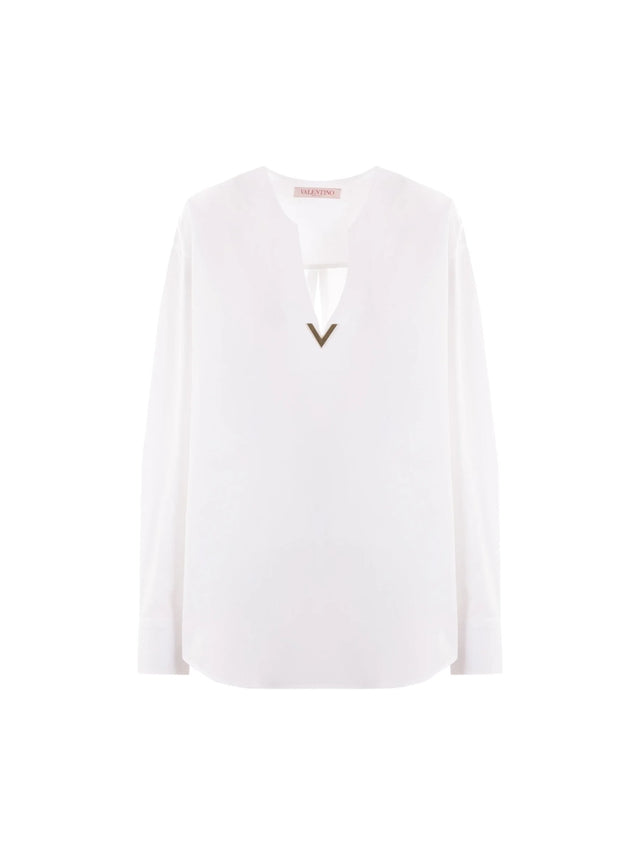 Poplin Blouse-VALENTINO GARAVANI-JOHN JULIA