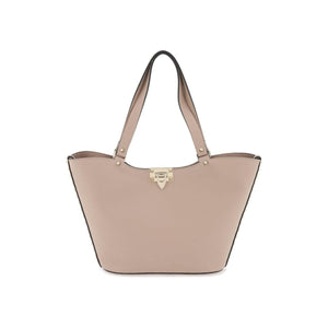 Poudre Small Rockstud Leather Tote Bag VALENTINO GARAVANI JOHN JULIA.