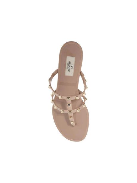 Rockstud Pvc Thong Sandals