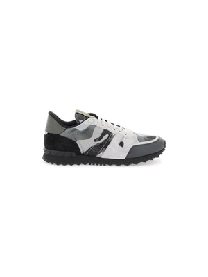 VALENTINO GARAVANI-Rockrunner Camouflage Sneakers-JOHN JULIA