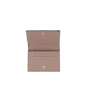 Rockstud Grainy Leather Flap Wallet-VALENTINO GARAVANI-JOHN JULIA