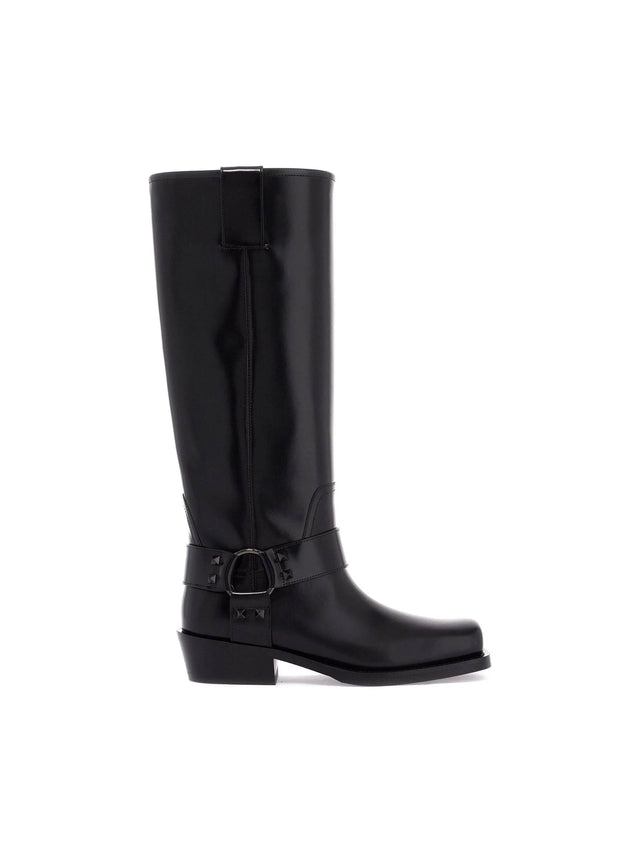 Rockstud Biker Boot