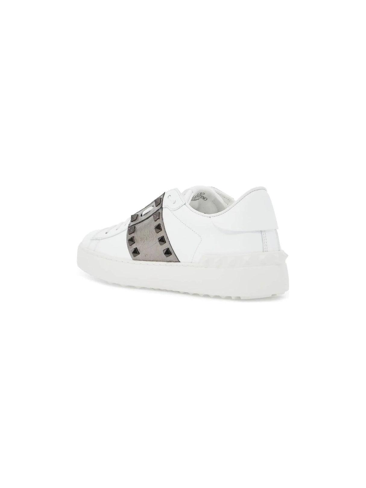 Rockstud Leather Sneakers - Women > Shoes > Sneakers