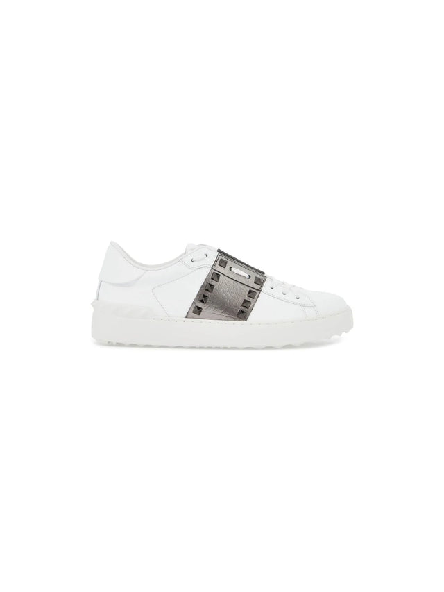 Rockstud Leather Sneakers - 34 - Women > Shoes > Sneakers