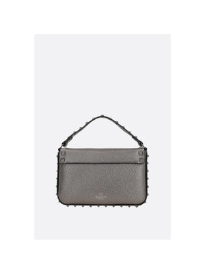 Rockstud Mini Crossbody Bag In Grainy Leather-VALENTINO GARAVANI-JOHN JULIA