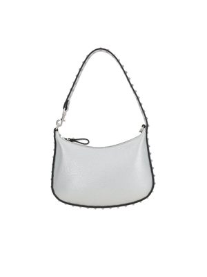 Rockstud Mini Grainy Leather Hobo Bag-VALENTINO GARAVANI-JOHN JULIA