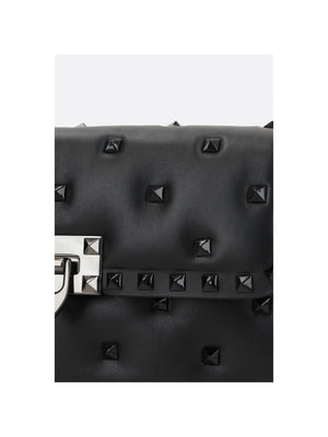 Rockstud Nappa Shoulder Bag-VALENTINO GARAVANI-JOHN JULIA