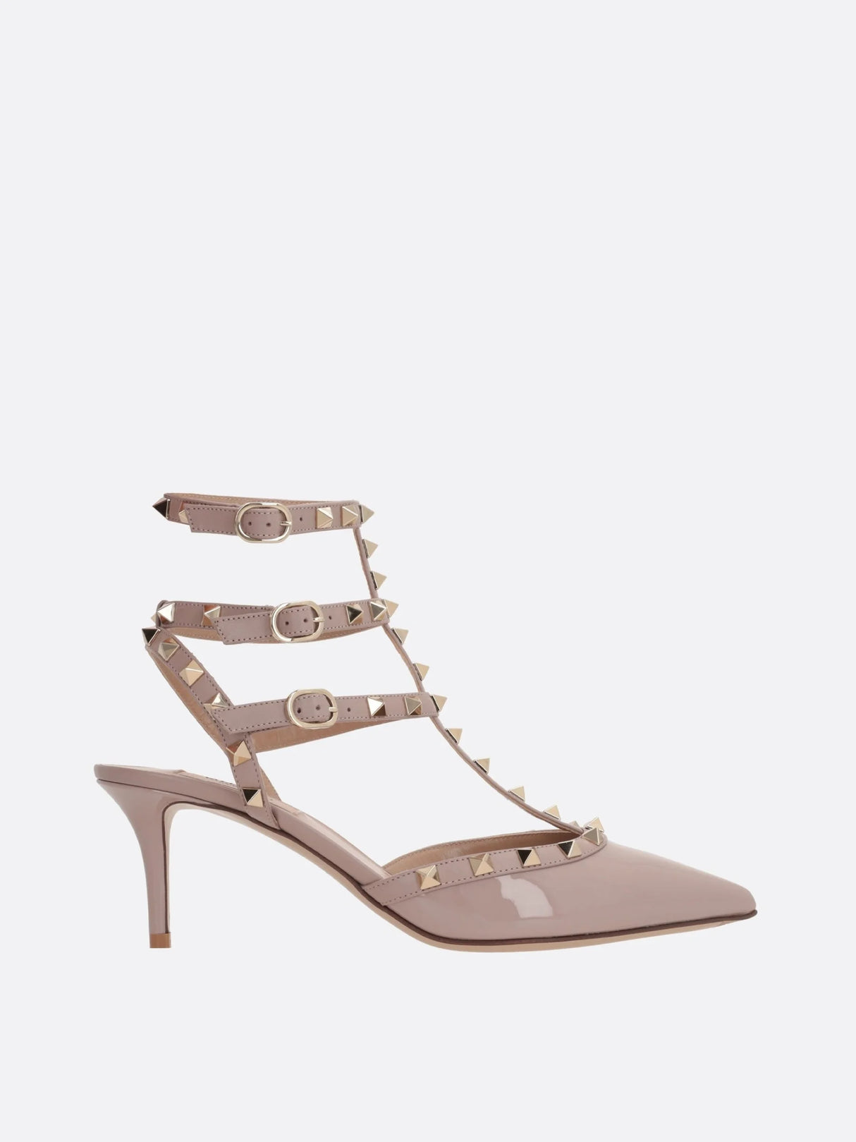 Rockstud Patent Leather Slingbacks-VALENTINO GARAVANI-JOHN JULIA