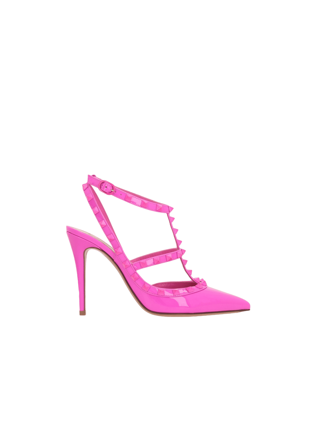 Rockstud Patent Leather Slingbacks-VALENTINO GARAVANI-JOHN JULIA