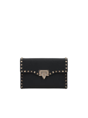 Rockstud Small Grainy Leather Crossbody Bag-VALENTINO GARAVANI-JOHN JULIA