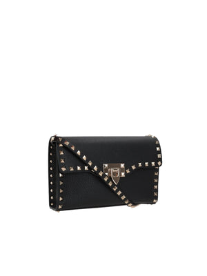 Rockstud Small Grainy Leather Crossbody Bag-VALENTINO GARAVANI-JOHN JULIA