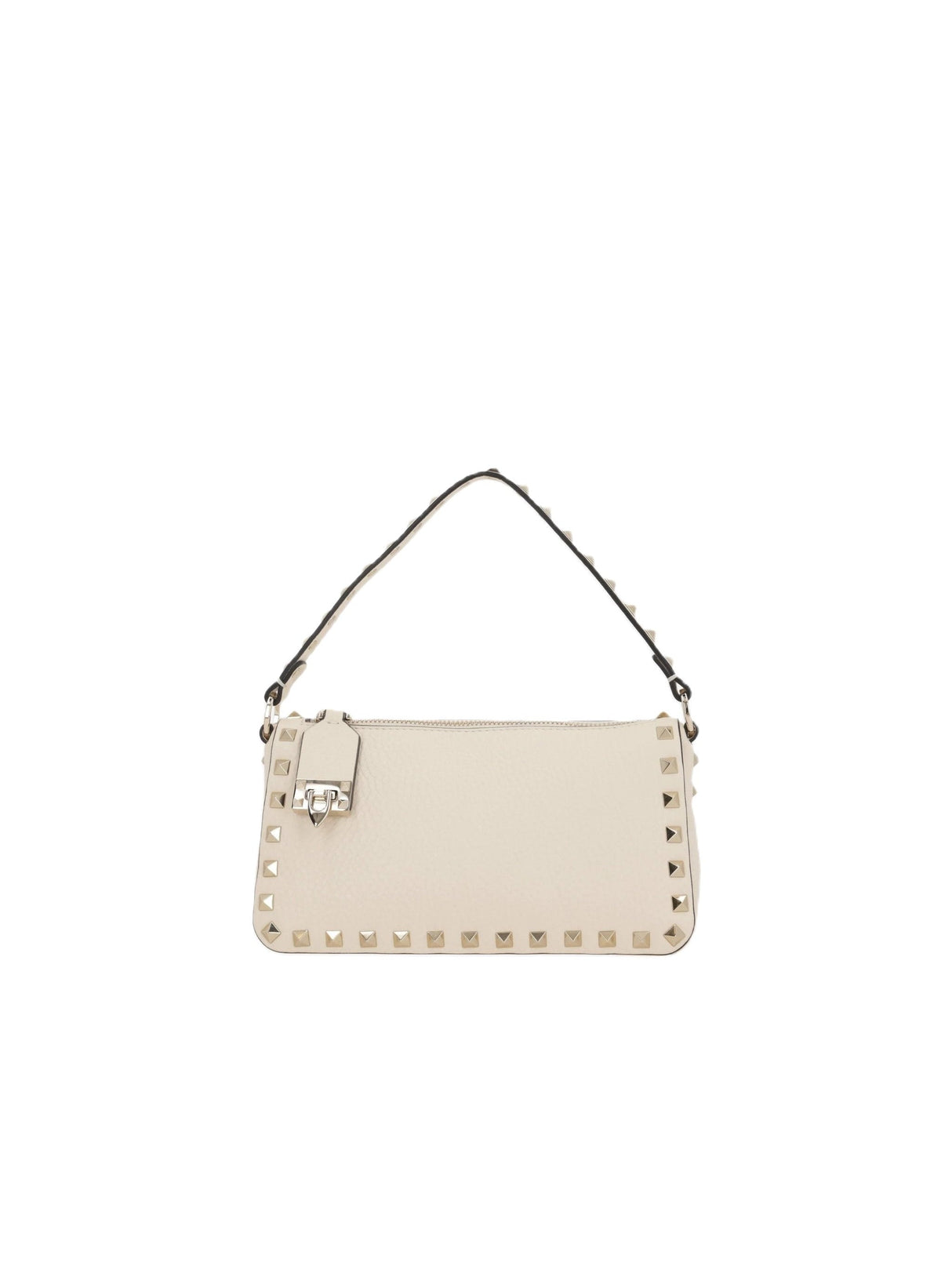 Rockstud Small Grainy Leather Shoulder Bag-VALENTINO GARAVANI-JOHN JULIA